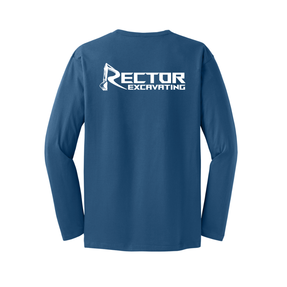 Grey Blue Rector Long Sleeve