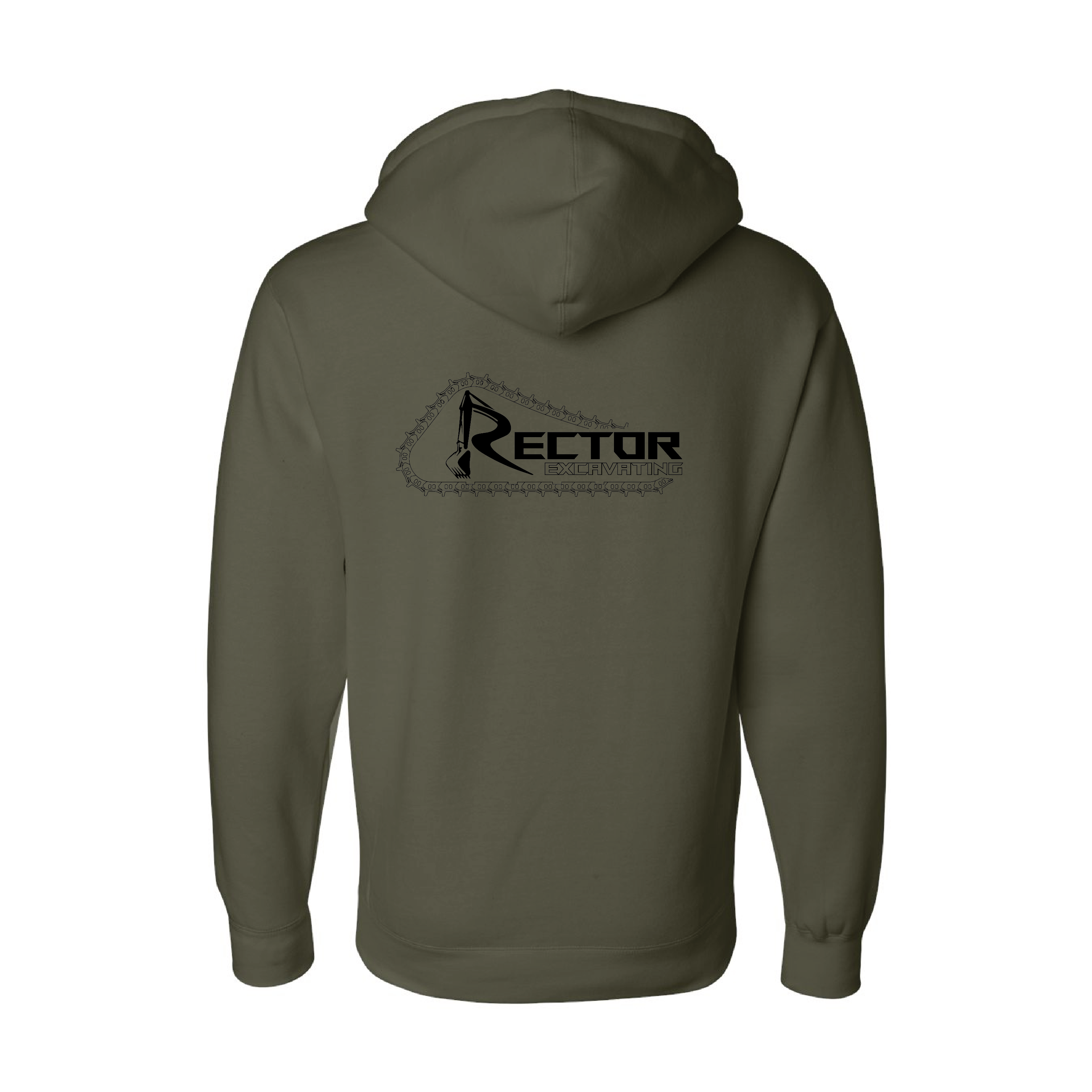 Olive Track Hoodie