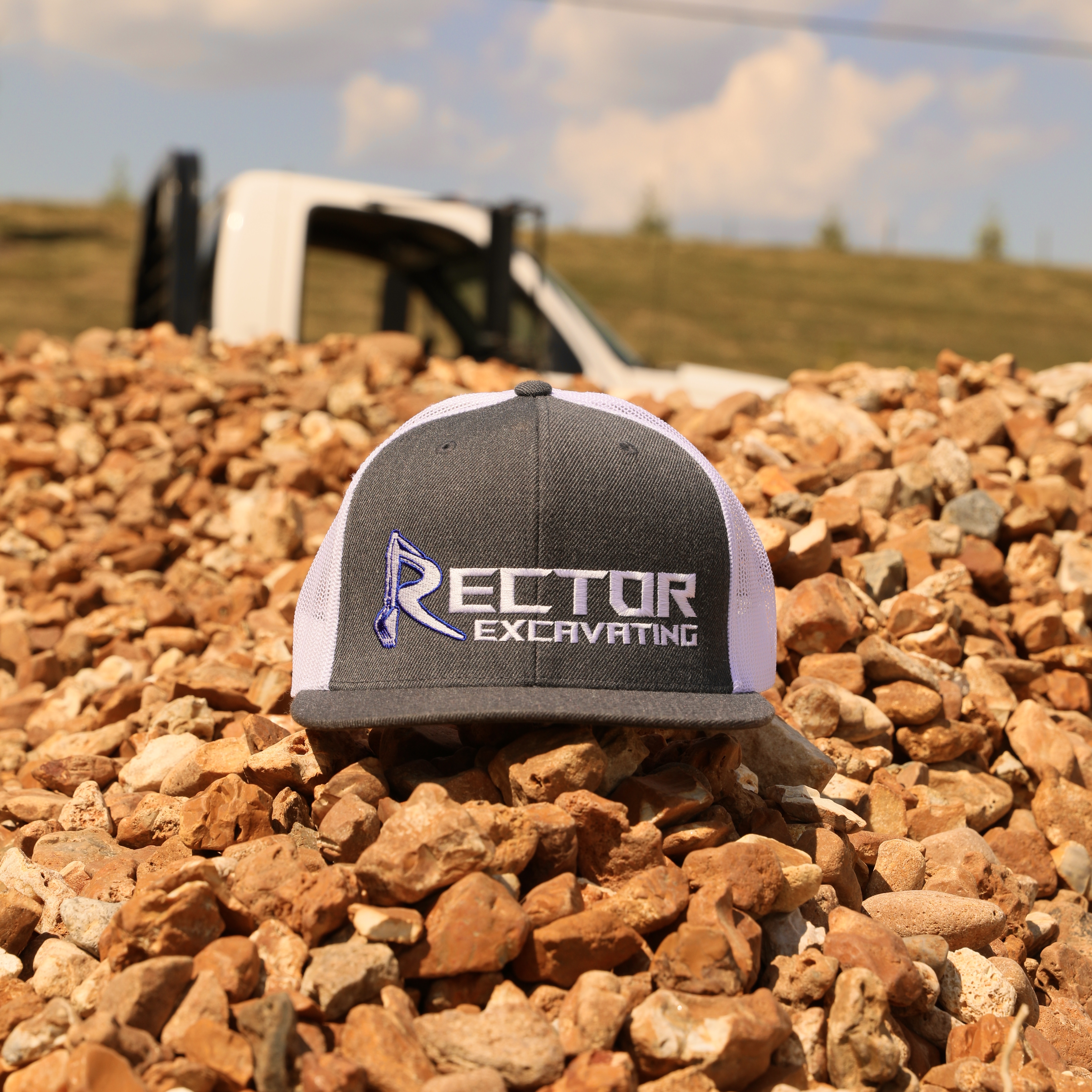 Rector Excavating Flat Bill Hat